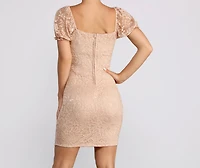 Lovely Lace Mini Dress