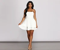 Flirty Vibes Skater Dress