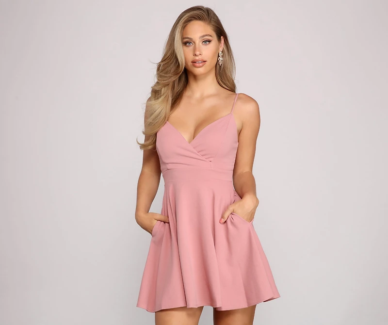 Simply Gorgeous Flowy Skater Dress