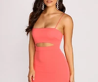 A Bold Move Mini Dress