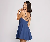 Skirt Skater Dress