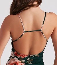 Blooming Beauty Floral Mini Dress