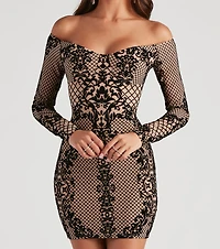 Regal Chick Off The Shoulder Dress