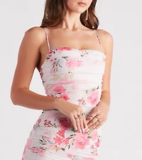 Garden Party Floral Midi Dress
