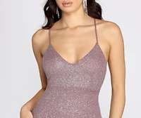Glow Glitter Dress