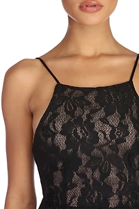 Bound To Lace Skater Dress