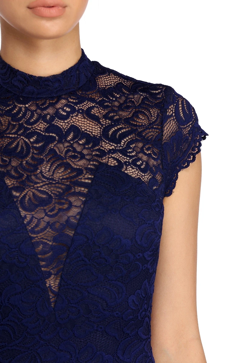 With Style And Lace Dress