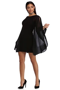 Bat Slit Crazy Dress