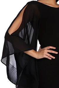 Bat Slit Crazy Dress