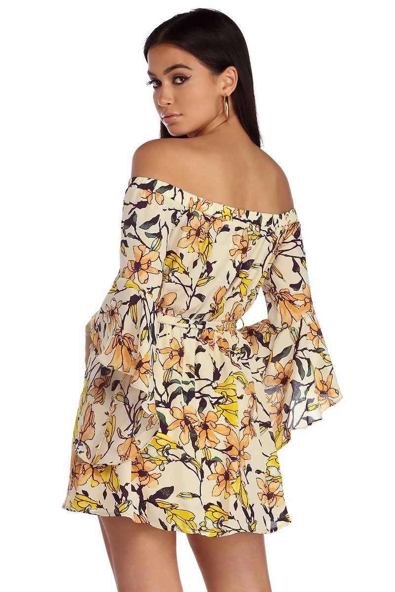 Bedded With Florals Dress