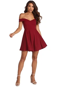 Talking Sweet Skater Dress