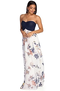 Passionate About Florals Maxi Dress
