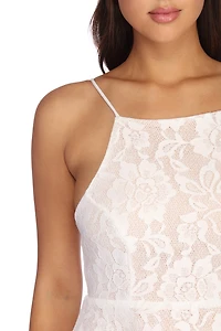Bound To Lace Skater Dress