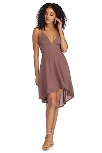 Sparkle Your Eyes Glitter Dress