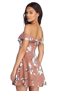 Pretty And Picturesque Skater Dress