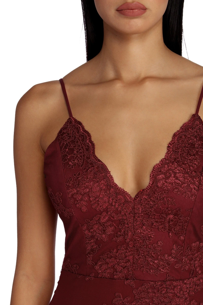 Lace Bodycon Dress