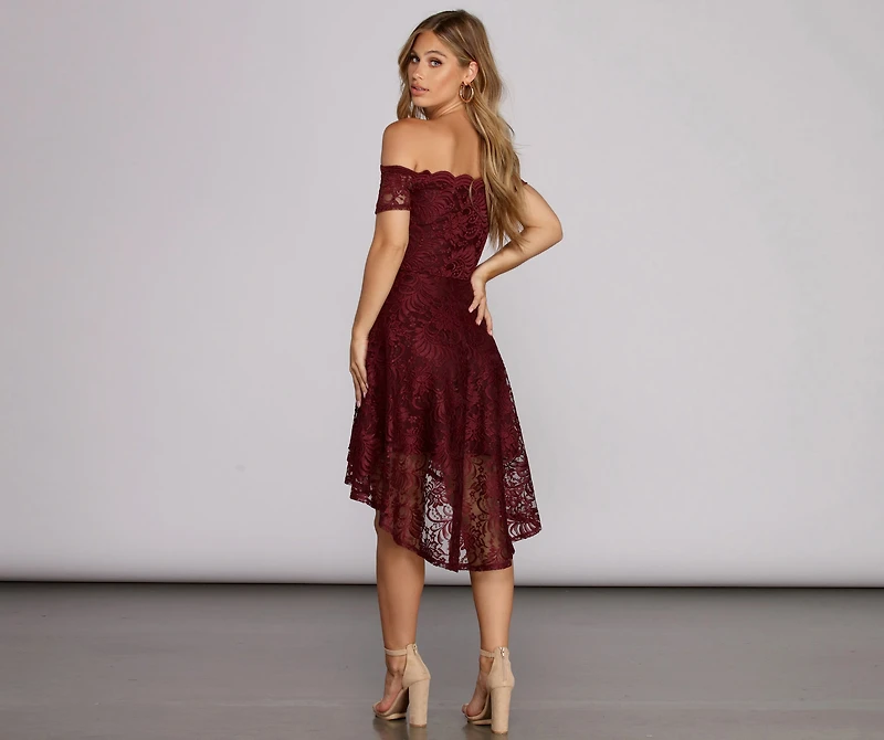 Nights Out Off Shoulder Dress