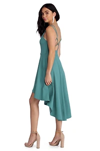 Flirty Feels High-Low Dress