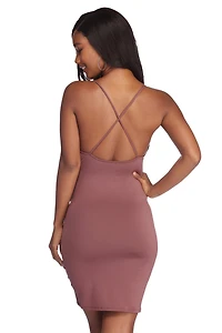 Such A Classic Mini Dress