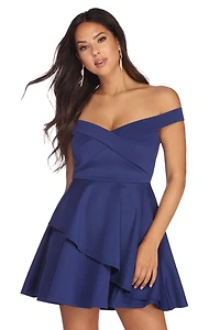 Living For The Glam Skater Dress