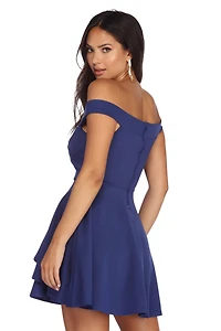 Living For The Glam Skater Dress