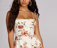 Floral Moment Mini Dress