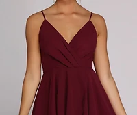 Chiffon Flow Skater Dress