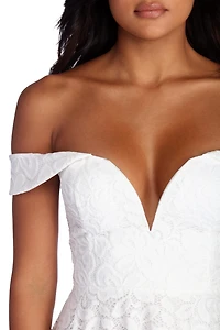 Daydream Lace Skater Dress