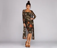 Tropic Like It's Hot Tube Dress