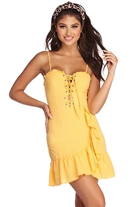 Radiant Ruffles Sundress