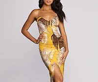 Living It Up Paradise Dress