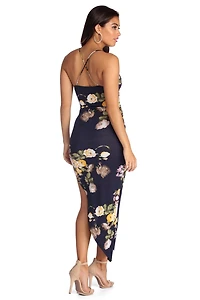 Floral Impression Maxi Dress