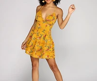 Sunshine Glow Mini Dress