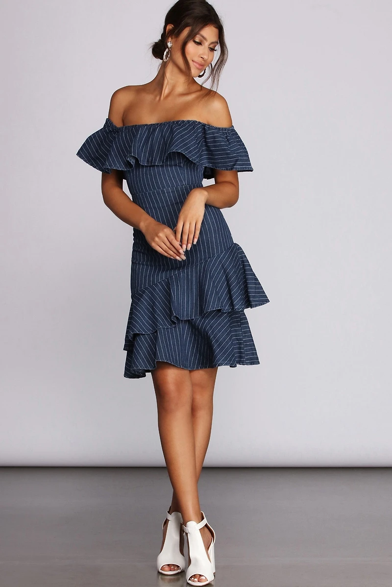 Day Dreaming Denim Dress