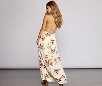 Braid For Shade Maxi Dress