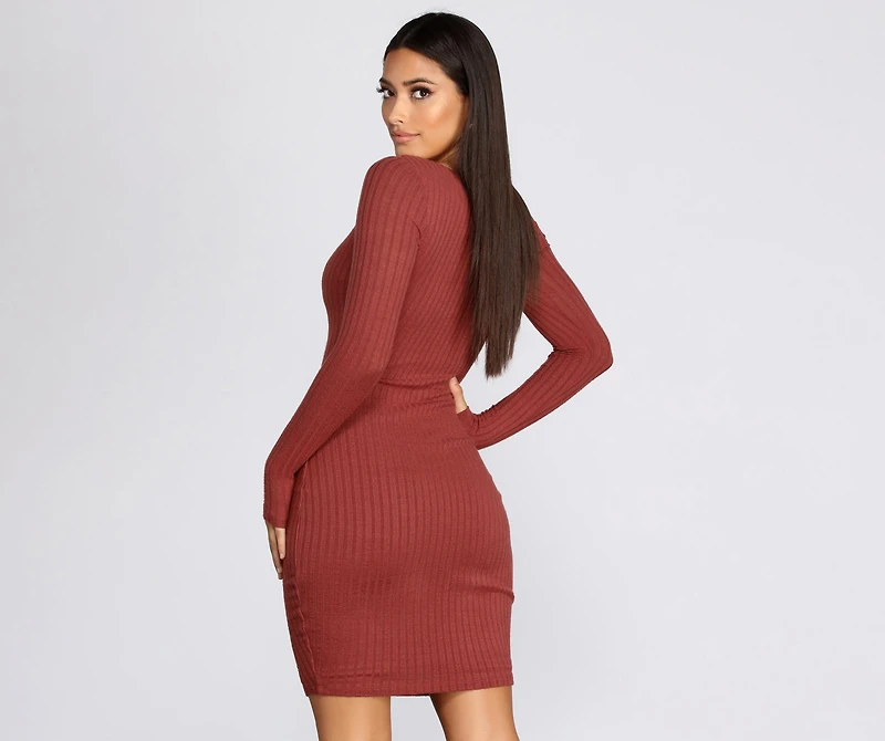 Loving And Living Knit Midi Dress