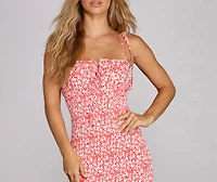Smocked And Stylin' Mini Dress