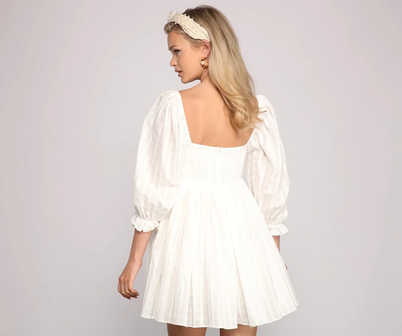 Sweet Style Babydoll Dress