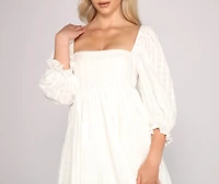 Sweet Style Babydoll Dress