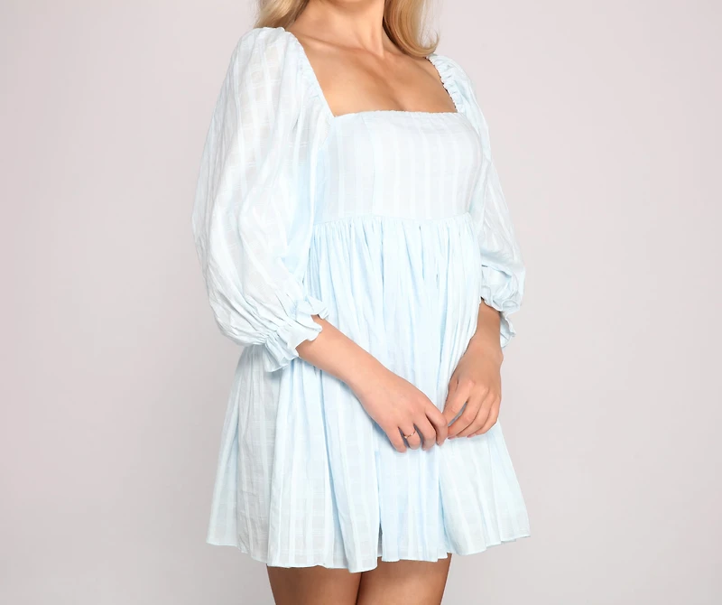 Sweet Style Babydoll Dress