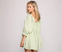 Sweet Style Babydoll Dress
