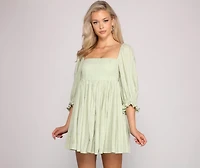 Sweet Style Babydoll Dress