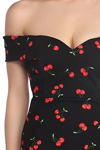 Cherry Hot-Rod Bodycon