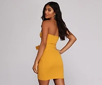 Tied With Style Mini Dress