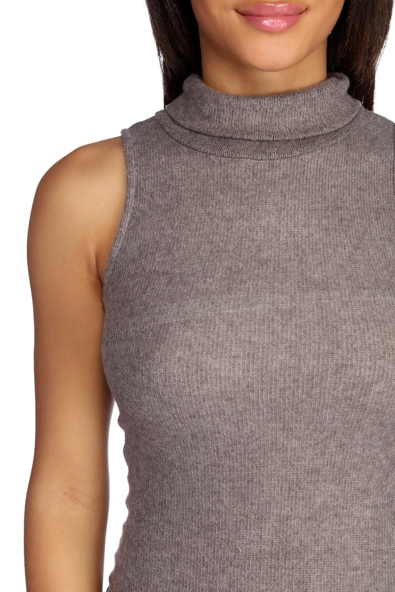 Forever Staying Cozy Midi Dress