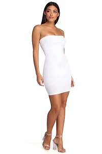 Back Basics Mini Dress