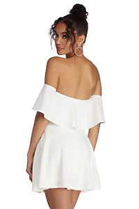 A Pop Of Style Skater Dress