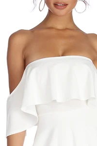 A Pop Of Style Skater Dress