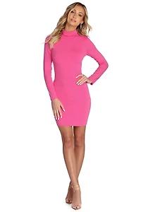 Knit To Win It Mini Dress