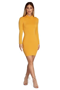 Knit To Win It Mini Dress